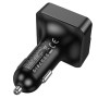 Автомобільний зарядний пристрій з FM-модулятором BOROFONE BC60 35W BT FM transmitter, Black