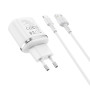 Сетевое зарядное устройство BOROFONE BA36A PD18W / QC3.0 cable USB to Type-C, White