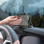 Автодержатель для телефона Baseus Big Mouth Pro Car Mount（Applicable to centre console), Black
