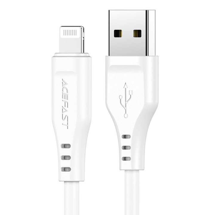 Data - Кабель ACEFAST C3-02 USB to Lightning 2.4A 1.2m, White