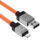 USB Data Кабель Baseus CoolPlay USB to Lightning 2.4A 2m, Orange ( CAKW000507 )