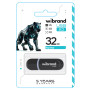 USB - флешка Wibrand USB 2.0 Panther 32Gb, Black