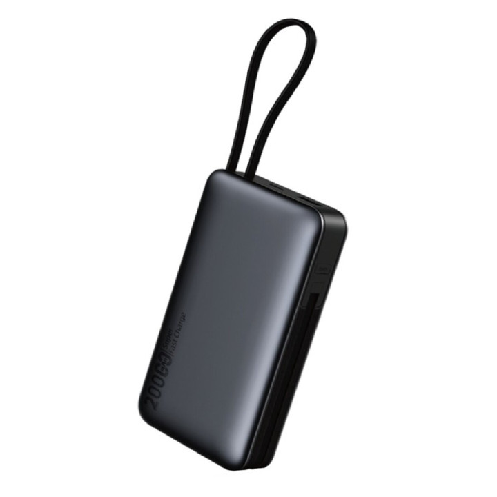 Внешний аккумулятор Power Bank TUGII Y45 PD45W 20000mAh, Black