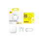 Беспроводные Bluetooth наушники Baseus Bowie E16 500 mAh, White