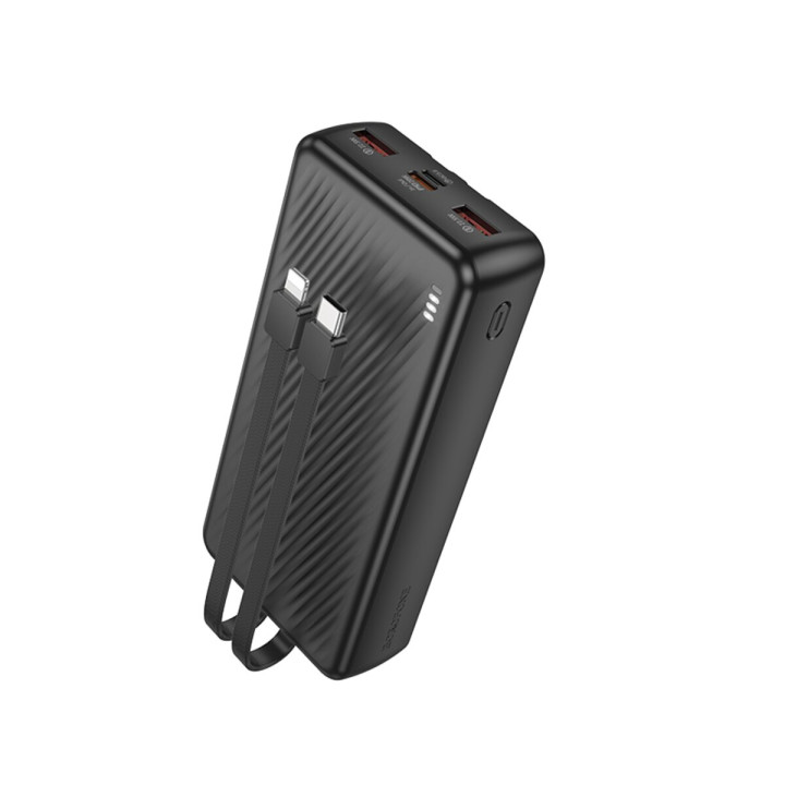 Внешний аккумулятор Power Bank BOROFONE BJ57A Graceful 22.5W / PD20W 20000mAh, Black