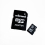 Карта памяти  Wibrand microSDXC (adapter SD) 128Gb class 10, Black