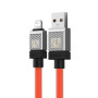 USB Data Кабель Baseus CoolPlay USB to Lightning 2.4A 2m, Orange ( CAKW000507 )