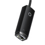 USB - хаб Baseus Lite Series Ethernet Adapter USB-A to RJ45 LAN Port 1000Mbps, Black ( WKQX000101 )
