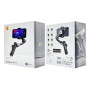 Трехосный стабилизатор AOCHUAN Professional Gimbal Stabilizer SMART X Pro для смартфона 3200 mAh, Black