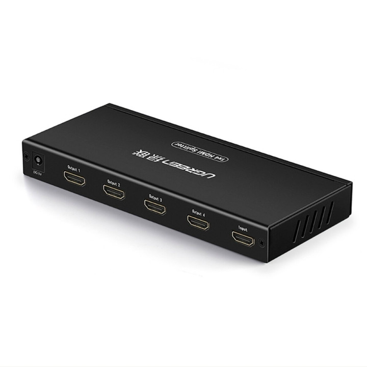 Разветвитель - сплитер UGREEN HDMI 1x4 (EU), Black