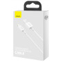 Data-Кабель Baseus Superior Series Fast Charging USB to Lightning 2.4A 1.5m, White