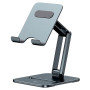 Настольная подставка держатель Baseus Desktop Biaxial Foldable Metal Stand (for Tablets), Grey