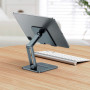 Настольная подставка держатель Baseus Desktop Biaxial Foldable Metal Stand (for Tablets), Grey