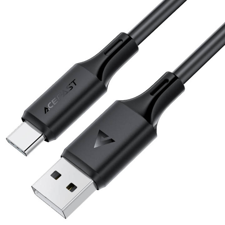 Data - Кабель ACEFAST C17-04 silicone charging USB-Type-C 1,2m, Black