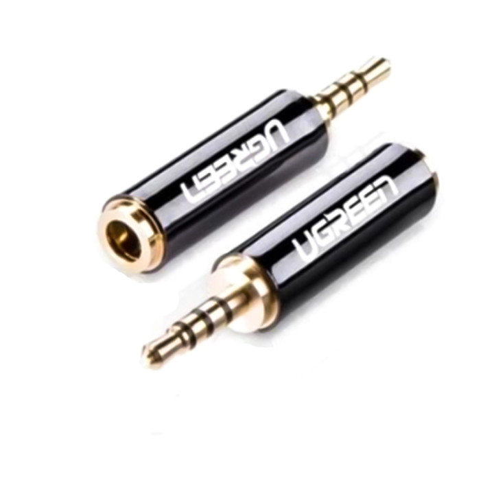 Переходник UGREEN 2.5mm Male to 3.5mm Female Adapter, Black