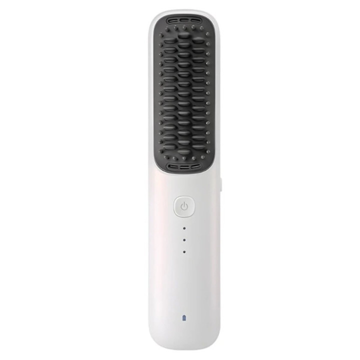 Беспроводная расческа для выпрямления волос Xiaomi Cordless Hair Straightener Brush 3200 mAh, White