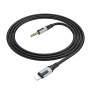 Аудиокабель BOROFONE BL19 Lightning to AUX 1m, Black