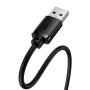 Кабель - удлинитель Baseus AirJoy Series USB2.0 Extension 0.5m, Cluster Black