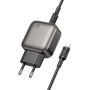 Сетевое зарядное устройство BOROFONE BAS55A PD30W / QC3.0 cable Type-C to Lightning, Black