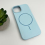 Чехол Cosmic Silicone Case Magnetic для iPhone 13, Sky Blue
