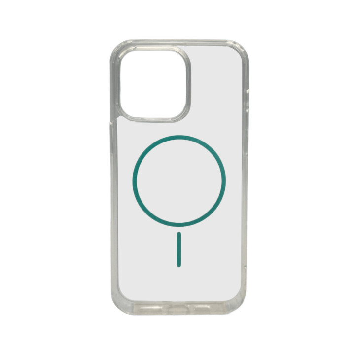 Чехол Cosmic Acrylic Thin Magnetic для iPhone 15 Pro Max, Green