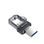 USB-флешка SanDisk USB 3.0 Ultra Dual OTG 64Gb (150 Mb/s), Silver