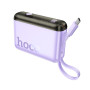 Портативная батарея Power Bank HOCO J139 Hero 22.5W + PD20W cable Type-C 10000mAh, Purple