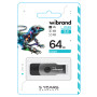 USB - флешка Wibrand USB 3.2 Gen1 Lizard 64GB, Black