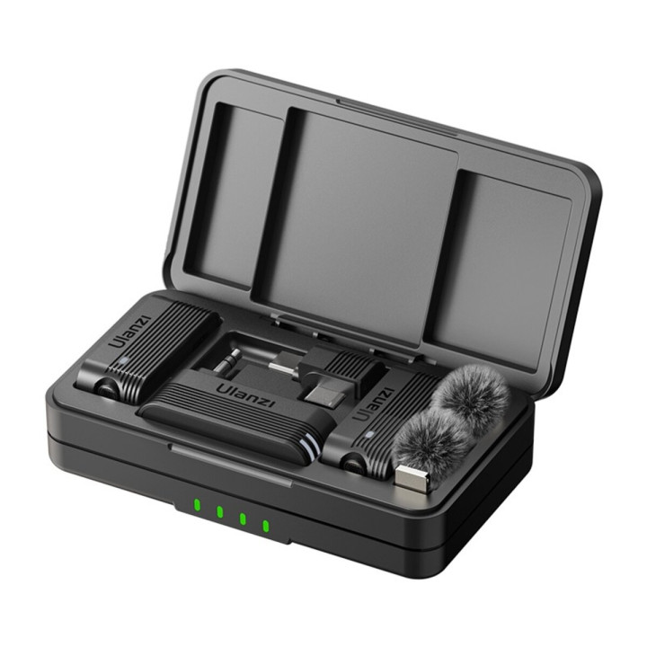 Беспроводной микрофон-петличка Ulanzi Vijim A100 Type C 800mAh, Black