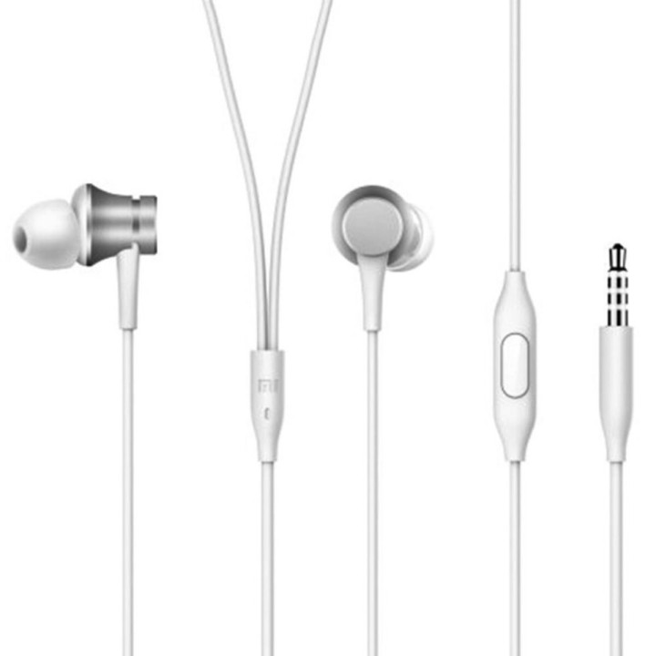 Вакуумные наушники с микрофоном Xiaomi Piston Fresh Bloom Matte, Silver
