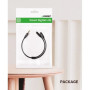 Аудиокабель UGREEN AV134 3.5mm Male to 2 Female Audio Cable 20cm, Black
