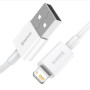 Data-Кабель Baseus Superior Series Fast Charging USB to Lightning 2.4A 1.5m, White
