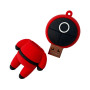 USB флешка Wibrand USB 2.0 16Gb, Red