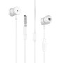 Проводные наушники BOROFONE BM31 Mysterious universal earphones with mic, White