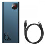 Внешний аккумулятор Power Bank Baseus PR144 20000mAh 65W, Blue