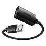 Кабель - удлинитель Baseus AirJoy Series USB2.0 Extension 0.5m, Cluster Black
