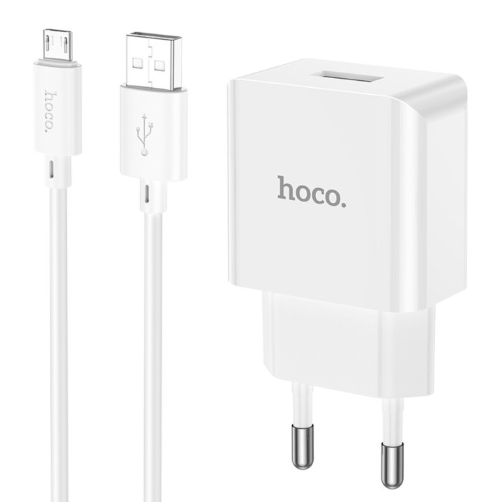 Сетевое зарядное устройство HOCO C106A 10.5W 2.1A , White