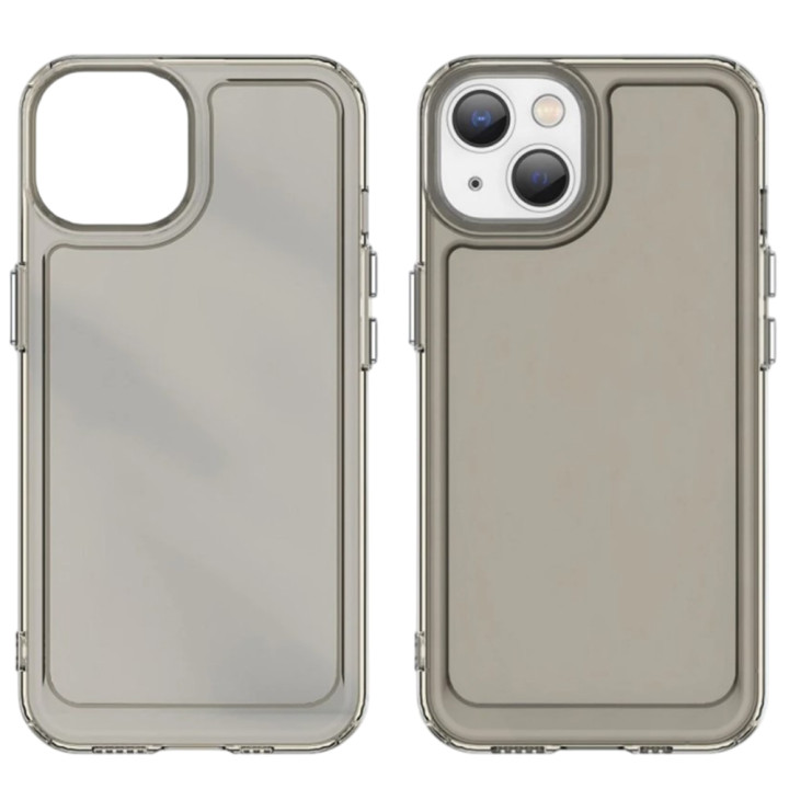 Чехол - накладка Cosmic Clear Color 2 mm для iPhone 13, Transparent Black