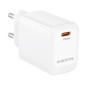 Сетевое зарядное устройство BOROFONE BN26 PD20W / QC3.0 1.67A, White