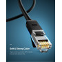 Кабель UGREEN NW102 Cat 6 U / UTP Lan Cable 1m, Black