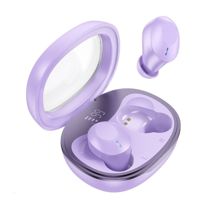 Беспроводные вакуумные наушники HOCO EQ3 Smart true 300mAh, Purple