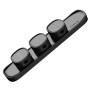 Держатель-зажим для кабеля магнитный Baseus Peas Cable Clip, Black