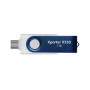 USB - флешка Patriot USB 3.2 / Type-C Gen 1 Xporter X550 1TB, White - Blue