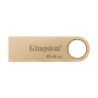USB - флешка Kingston SE9 G3 USB 3.2 64GB 220MB/s, Metal - Gold