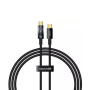 Data Кабель Baseus Explorer with Auto Shutdown Tupe-C to Tupe-C 100W 1m, Cluster Black ( P10319703111-00 )