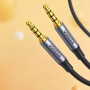 Аудиокабель UGREEN AV183 AUX 3.5mm to AUX 3.5mm 4-Pol 2m, Black-Gray