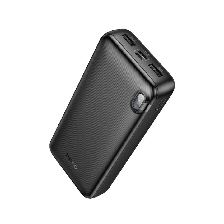 Зовнішній акумулятор HOCO J128A 20000mAh, Black