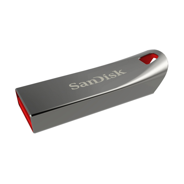 USB-флешка SanDisk USB 2.0 Cruzer Force 64Gb, Silvery