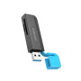 Кардридер BOROFONE DH9 Wisdom 2-in-1 USB 3.0, Black-Blue