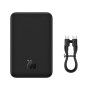 Внешний аккумулятор Power Bank Baseus Magnetic Mini Wireless 20000mAh 20W с функцией беспроводной зарядки, Black
